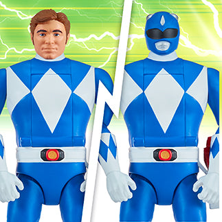 Mighty Morphin Power Rangers Re-Ignition Auto-Morphin Blue Ranger
