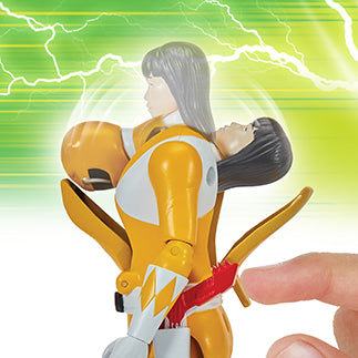 Mighty Morphin Power Rangers Re-Ignition Auto-Morphin Yellow Ranger