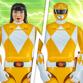 Mighty Morphin Power Rangers Re-Ignition Auto-Morphin Yellow Ranger