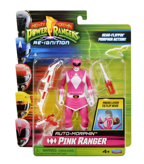 Mighty Morphin Power Rangers Re-Ignition Auto-Morphin Pink Ranger