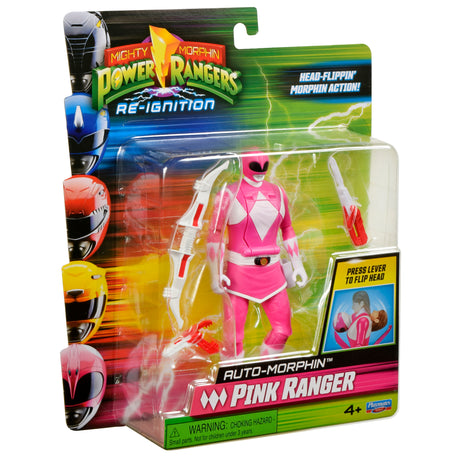Mighty Morphin Power Rangers Re-Ignition Auto-Morphin Pink Ranger