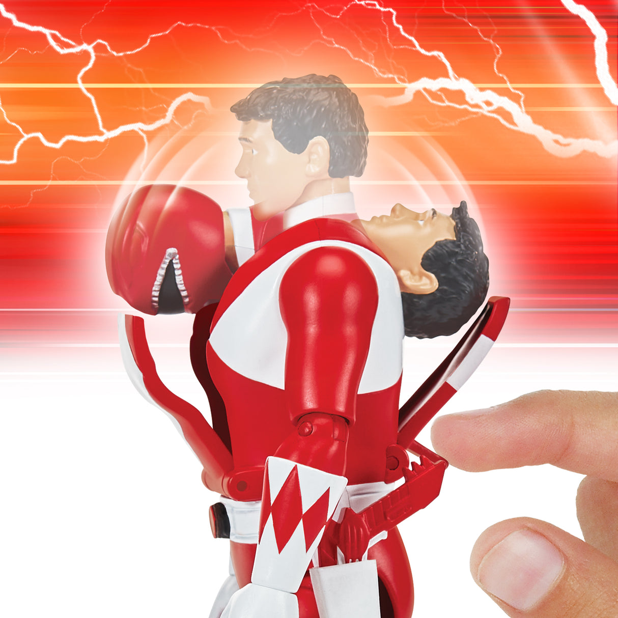 Mighty Morphin Power Rangers Re-Ignition Auto-Morphin Red Ranger