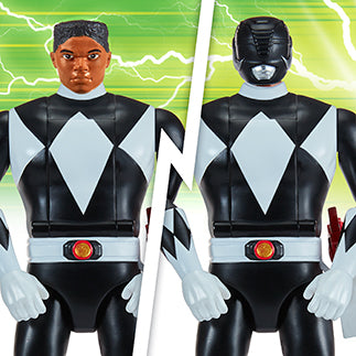 Mighty Morphin Power Rangers Re-Ignition Auto-Morphin Black Ranger