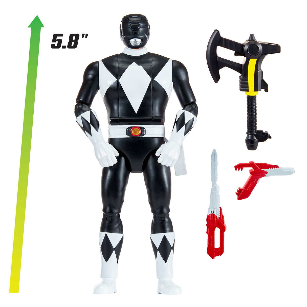 Mighty Morphin Power Rangers Re-Ignition Auto-Morphin Black Ranger