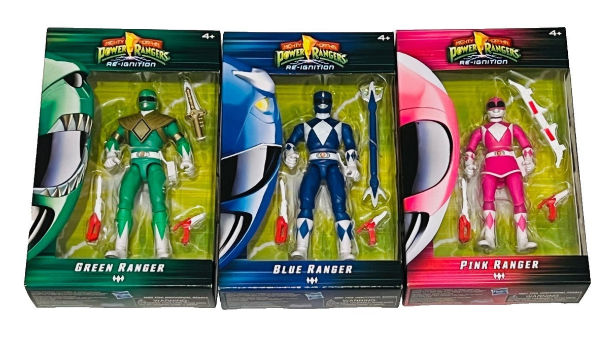 Mighty Morphin Power Rangers: Re-Ignition - Power Ranger Action Figure 6-Pack