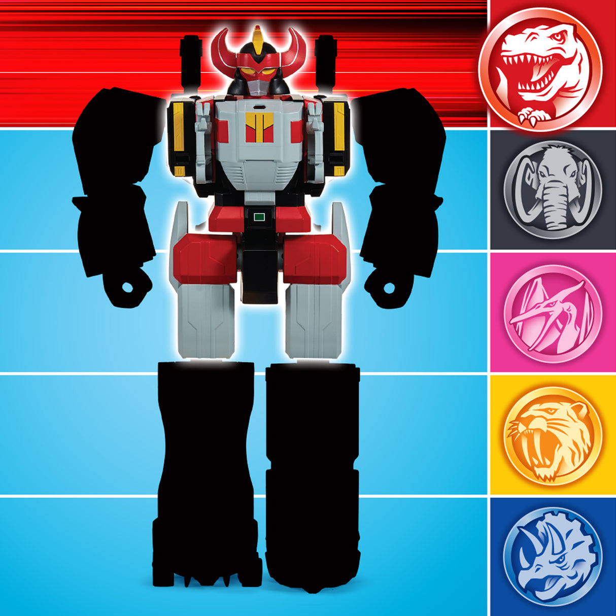 Power Rangers Combinable Dinozord - Tyrannosaurus
