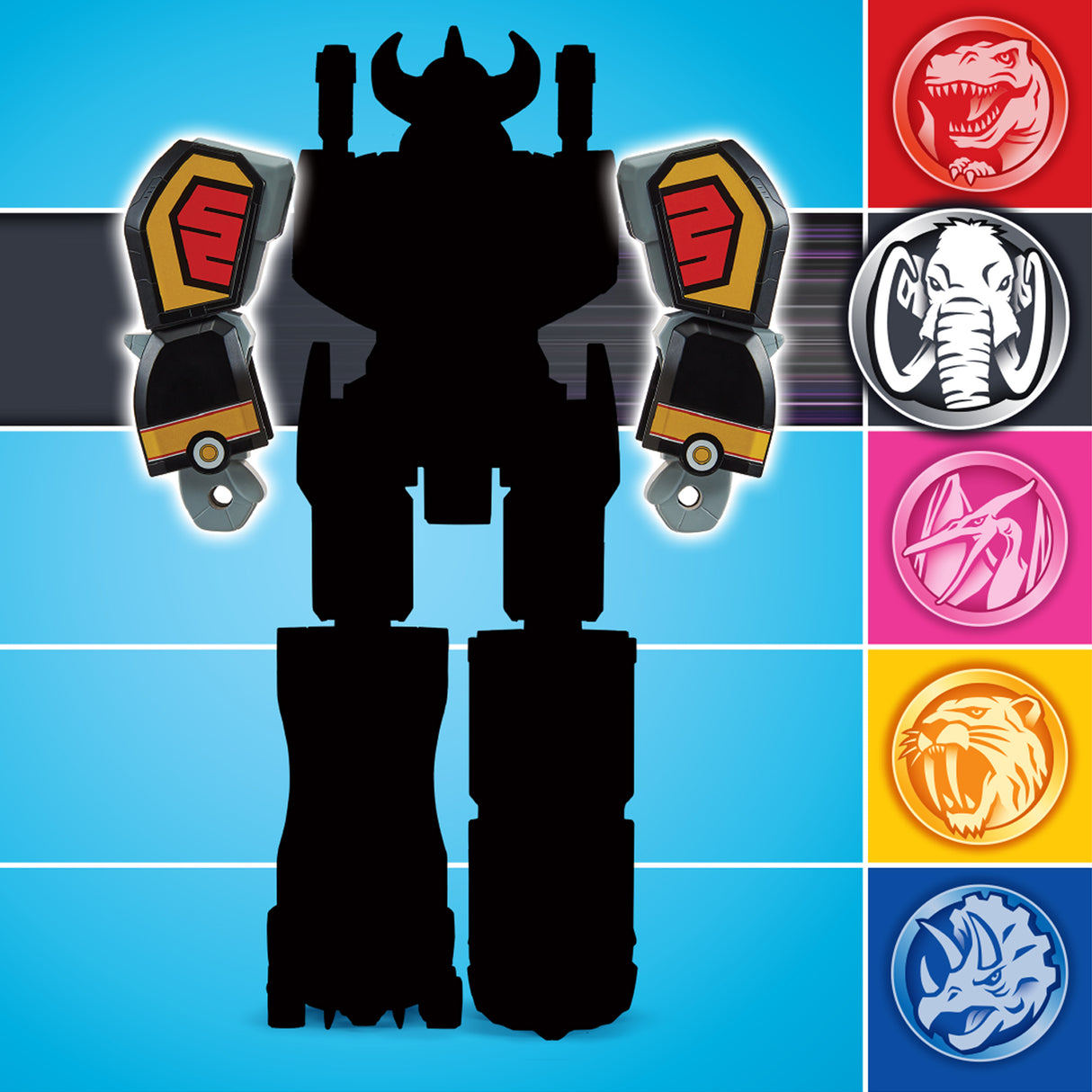 Power Rangers Combinable Dinozord - Mastadon