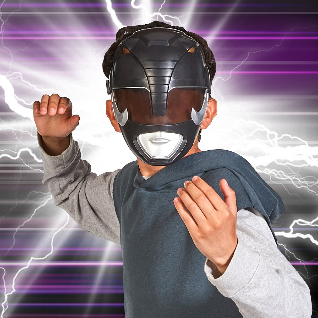 Mighty Morphin Power Rangers Re-Ignition - Black Ranger Mask
