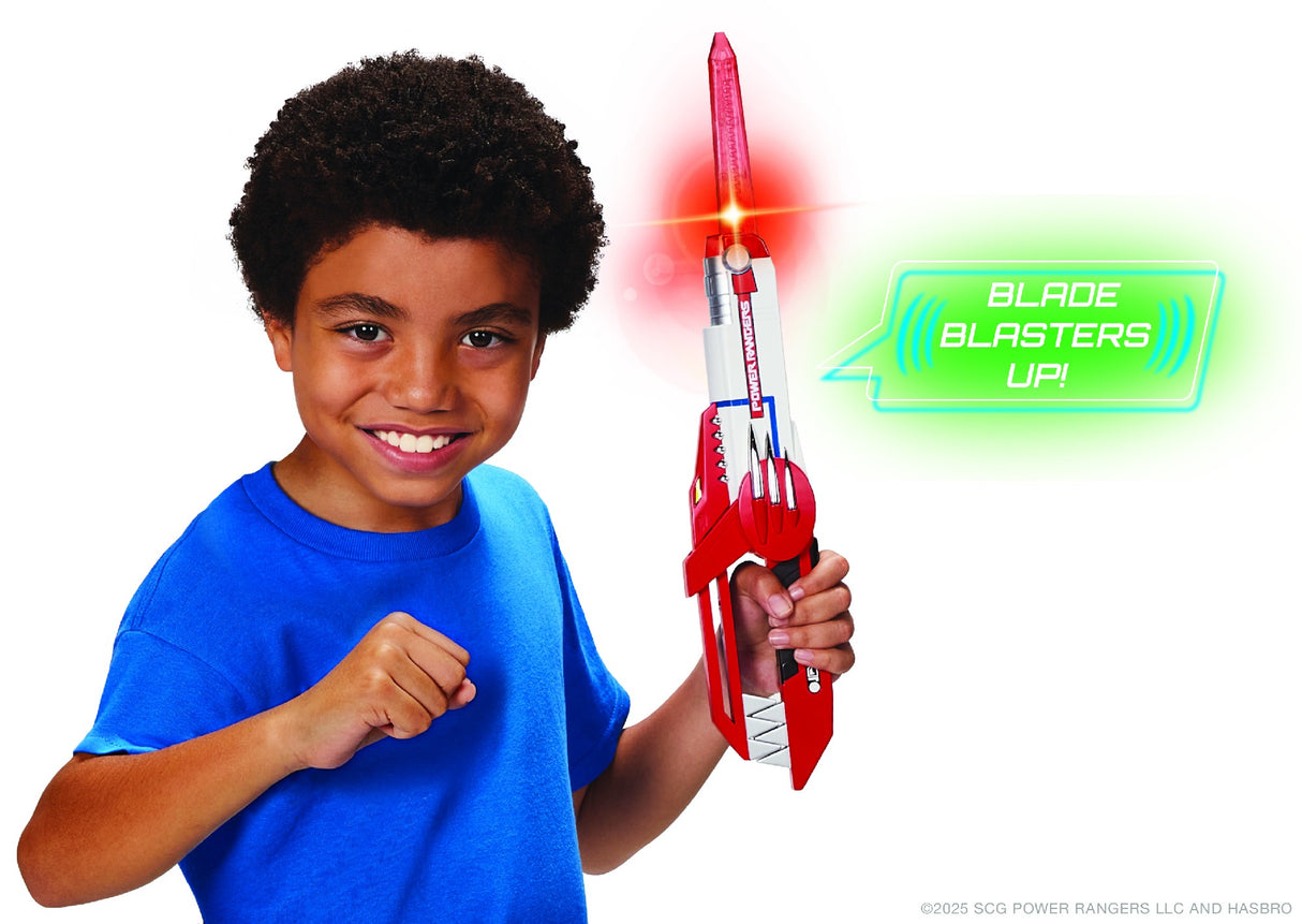 Mighty Morphin Power Rangers Re-Ignition Blade Blaster w/ Lights & Sounds
