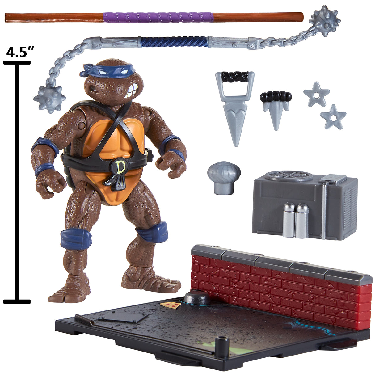 Teenage Mutant Ninja Turtles Remastered Action Figure - Donatello