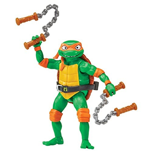 Teenage Mutant Ninja Turtles: Mutant Mayhem 4.25” Michelangelo Basic Action Figure By Playmates Toys