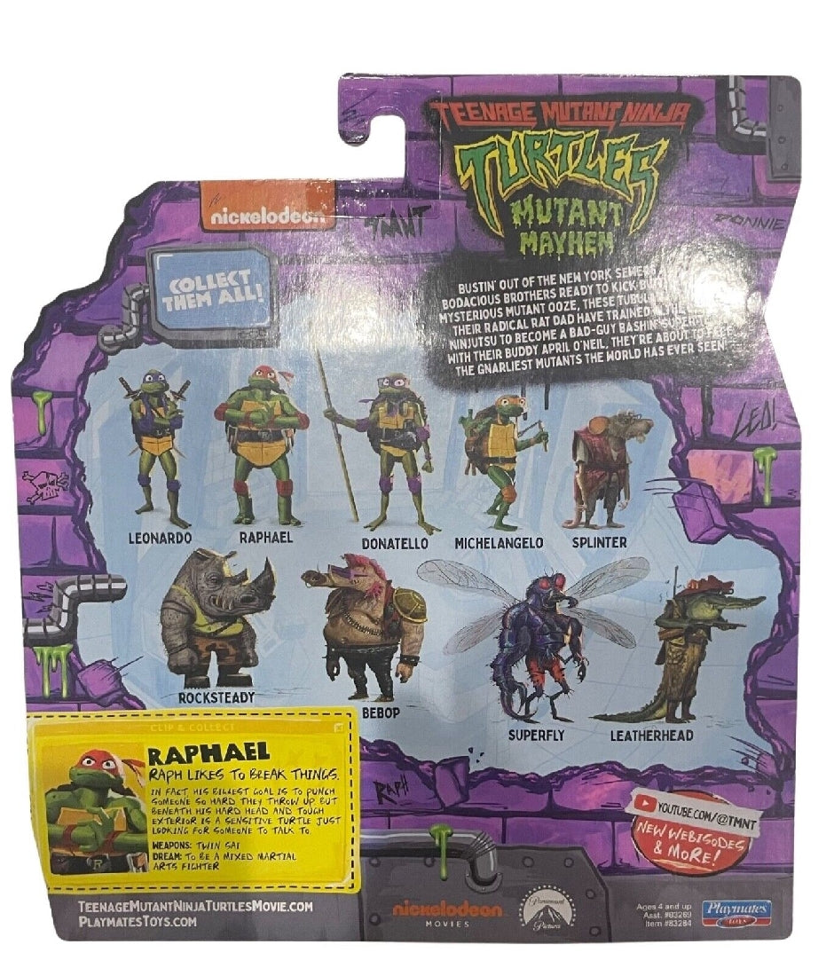 Playmates Teenage Mutant Ninja Turtles Mutant Mayhem Action Figures