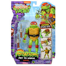 Tales Of Teenage Mutant Ninja Turtles: Mutations Raphael Pet To Ninja Figure