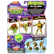 Tales Of Teenage Mutant Ninja Turtles: Mutations Raphael Pet To Ninja Figure