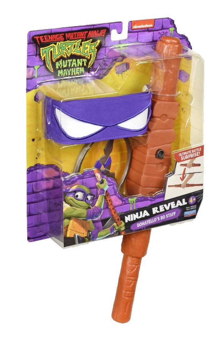 TMNT Mutant Mayhem Ninja Reveal Roleplay - Donatello's Bo Staff