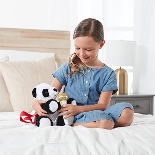 Singing Machine Sing Along Crew Big Panda, One Size, Black