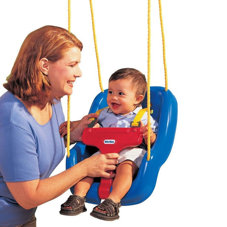 Little Tikes 2-in-1 Snug N Secure Swing (blue)