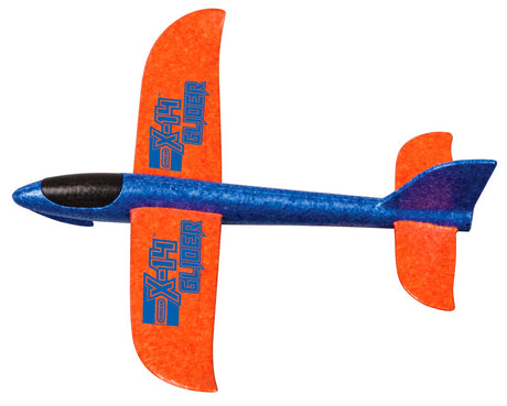 Duncan X-14 Glider - Blue with Orange Wings