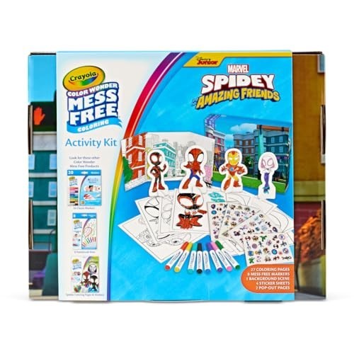 Crayola Color Wonder Activity Kit - Spidey & Friends