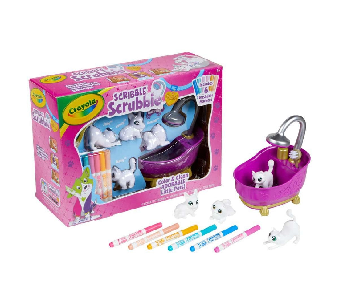 Scribble Scrubbies Pets: Bath Tub Playset
