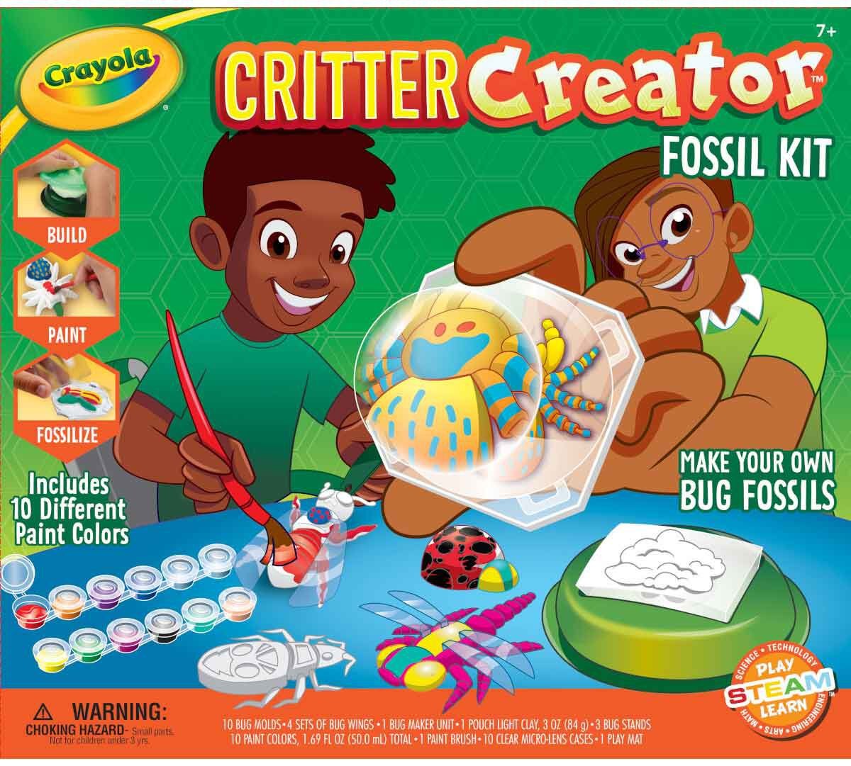 CRAYOLA CRITTER CREATOR FOSSIL KIT