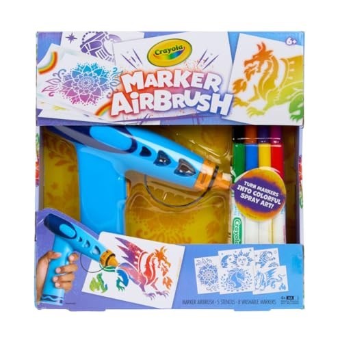 Crayola Marker Airbrush Spray Art Kit