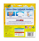 CRAYOLA 10PK BRIGHT WASHABLE MARKERS