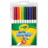 Crayola Super Tip Washable Marker, Assorted, 10Pk