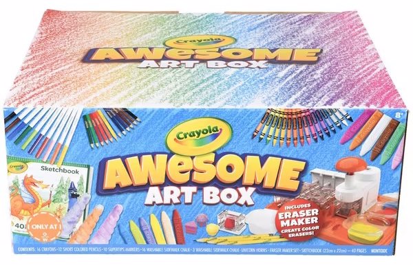 Crayola Awesome Art Box 