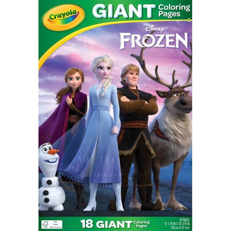 CRAYOLA GIANT COLORING PAGES - DISNEY FROZEN 2