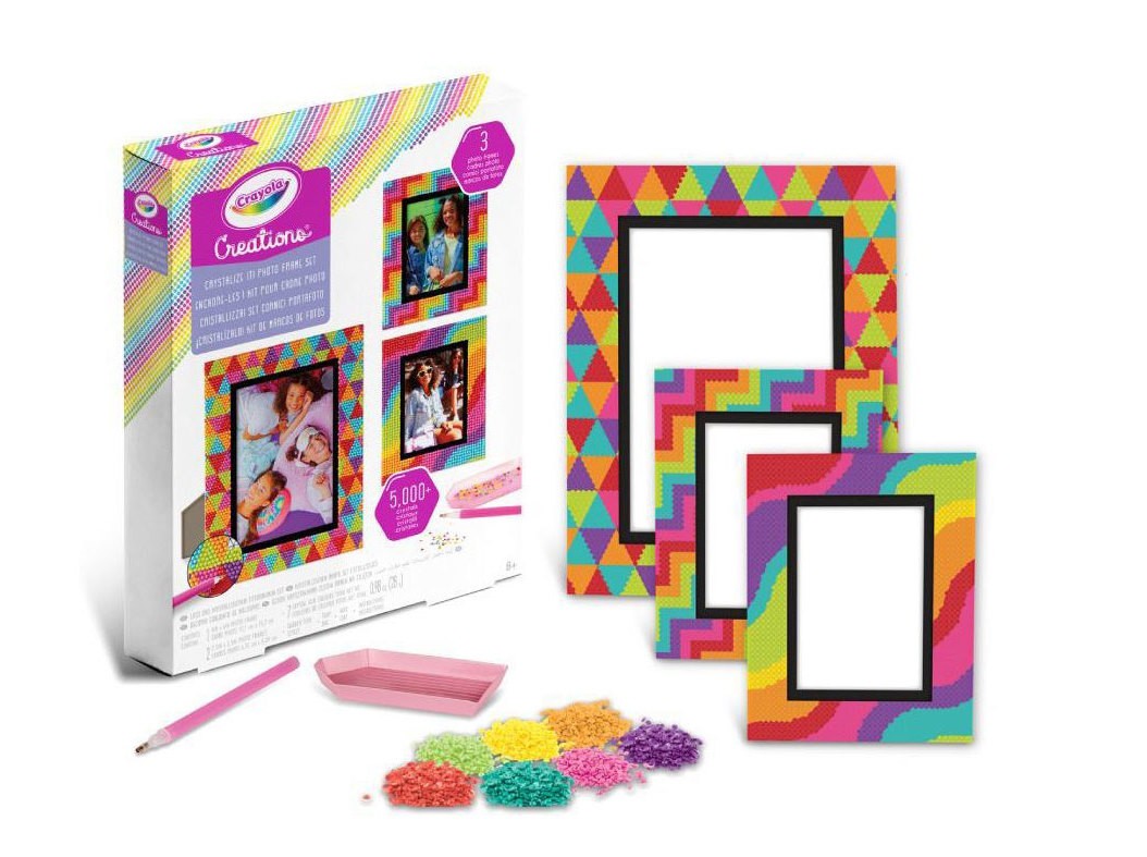 CRAYOLA CREATIONS CRYSTALIZE IT PHOTO FRAMES