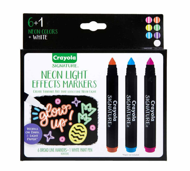 CRAYOLA SIG NEON LIGHT EFFECTS MARKERS