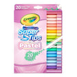 Crayola Pastel Supertip Washable Markers Pastel