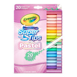 Crayola Pastel Supertip Washable Markers Pastel