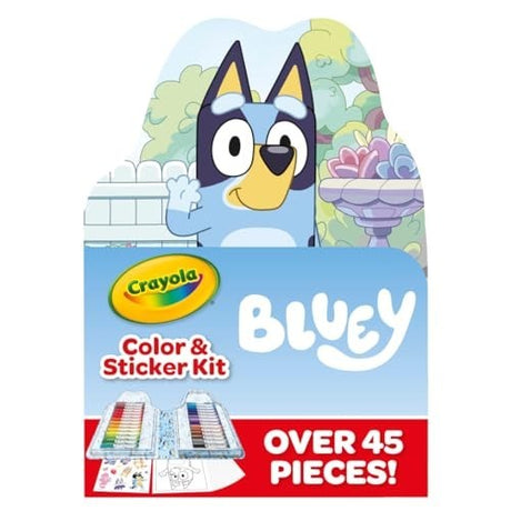 Colour and Sticker Kit Bluey