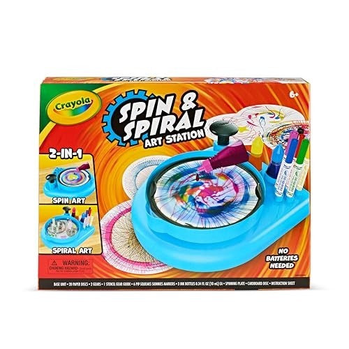 Crayola Spin & Spiral Art Station 2.0