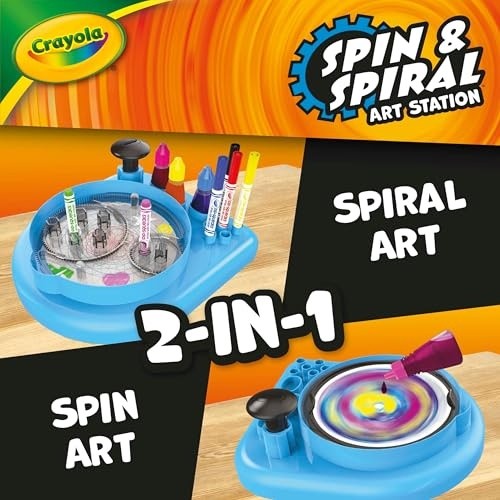 Crayola Spin & Spiral Art Station 2.0