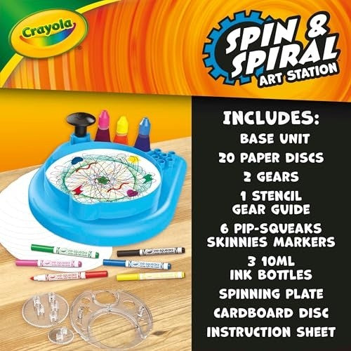 Crayola Spin & Spiral Art Station 2.0