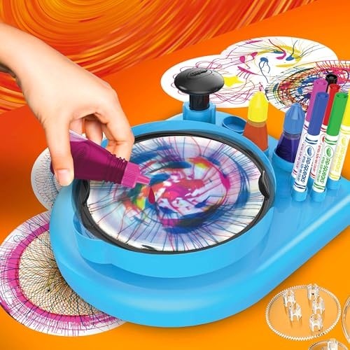 Crayola Spin & Spiral Art Station 2.0