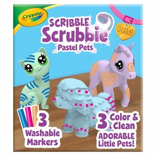 Crayola Scribble Scrubble Pastel Pets