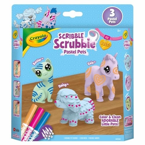 Crayola Scribble Scrubble Pastel Pets