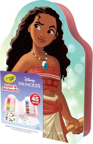 Colour and Sticker Kit Disney Princess