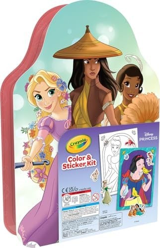 Colour and Sticker Kit Disney Princess