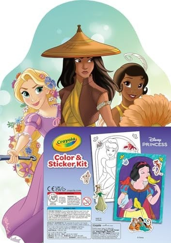 Colour and Sticker Kit Disney Princess
