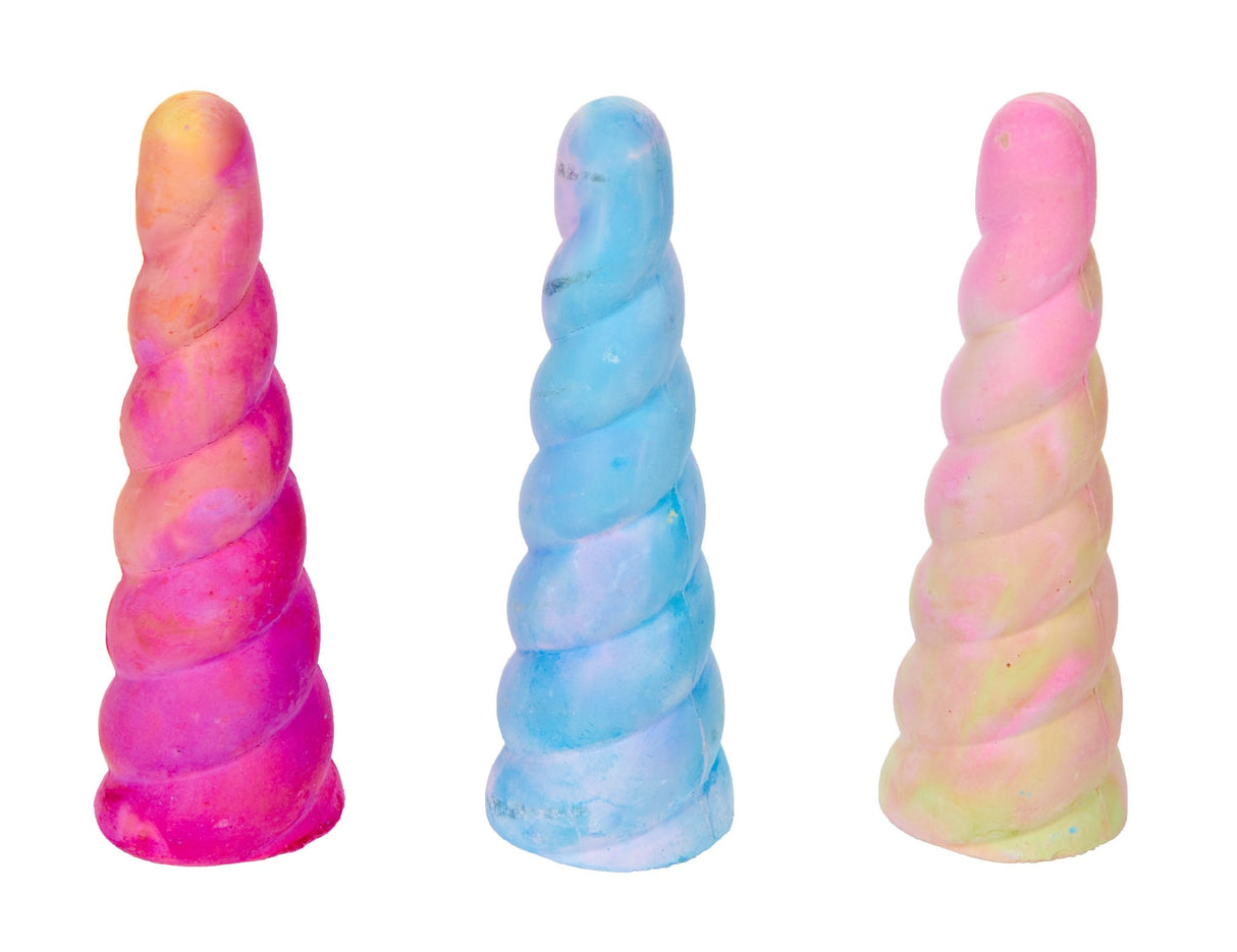 CRAYOLA UNICORN HORNS CHALK 3PK