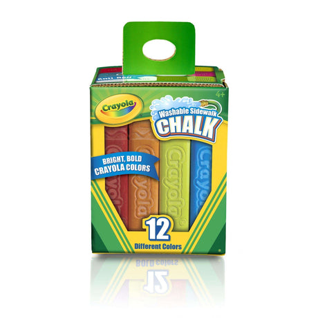 Crayola 12pc Sidewalk Chalk