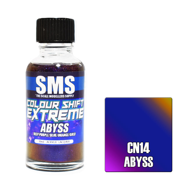 Colour Shift Extreme Abyss (deep Purple/blue/orange/gold) 30ml