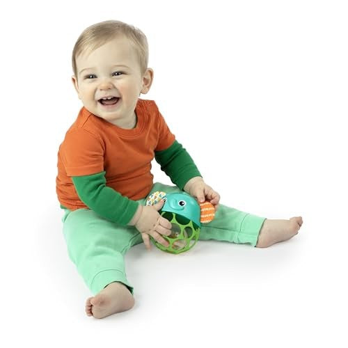Bright Starts Oball Giggle Glow Elephant Peg Toy