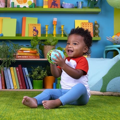 Bright Starts Oball Giggle Glow Elephant Peg Toy