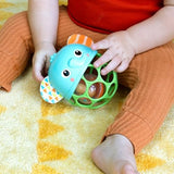 Bright Starts Oball Giggle Glow Elephant Peg Toy